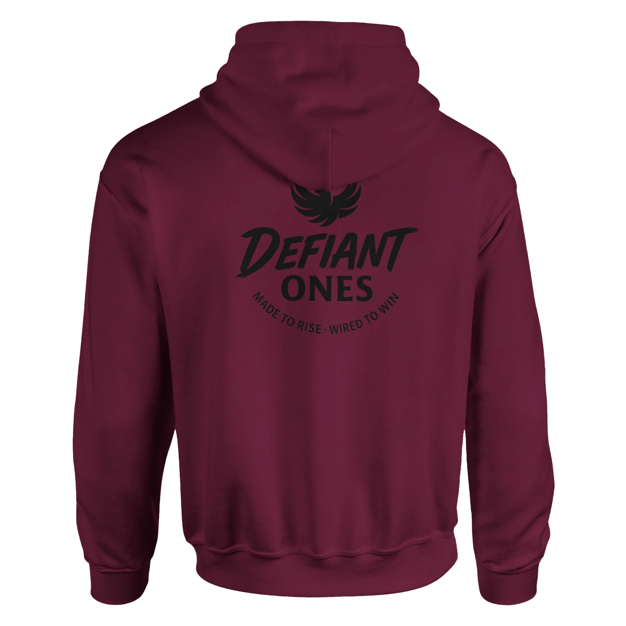 'DEFIANT ONES' |Classic Pullover Hoodie Heavyweight streetwear - Defiant Ones Clothing Print Material