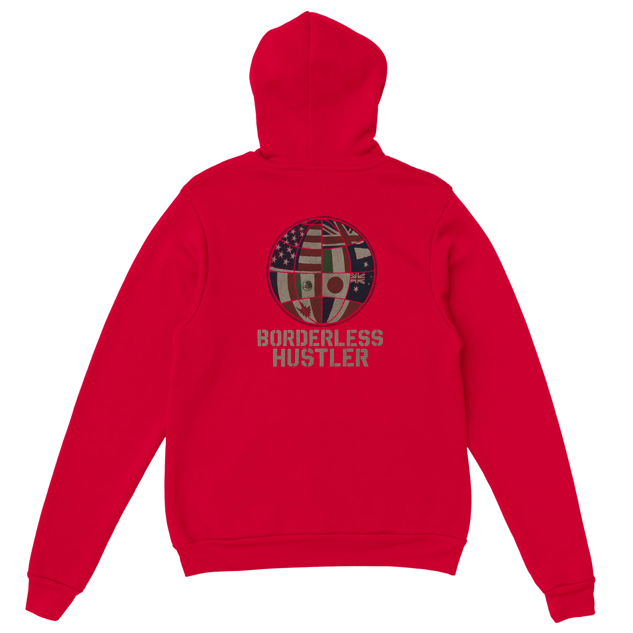 Borderless Hustler Hoodie – No Limits. No Excuses. Just Action. - Defiant Ones Clothing Print Material