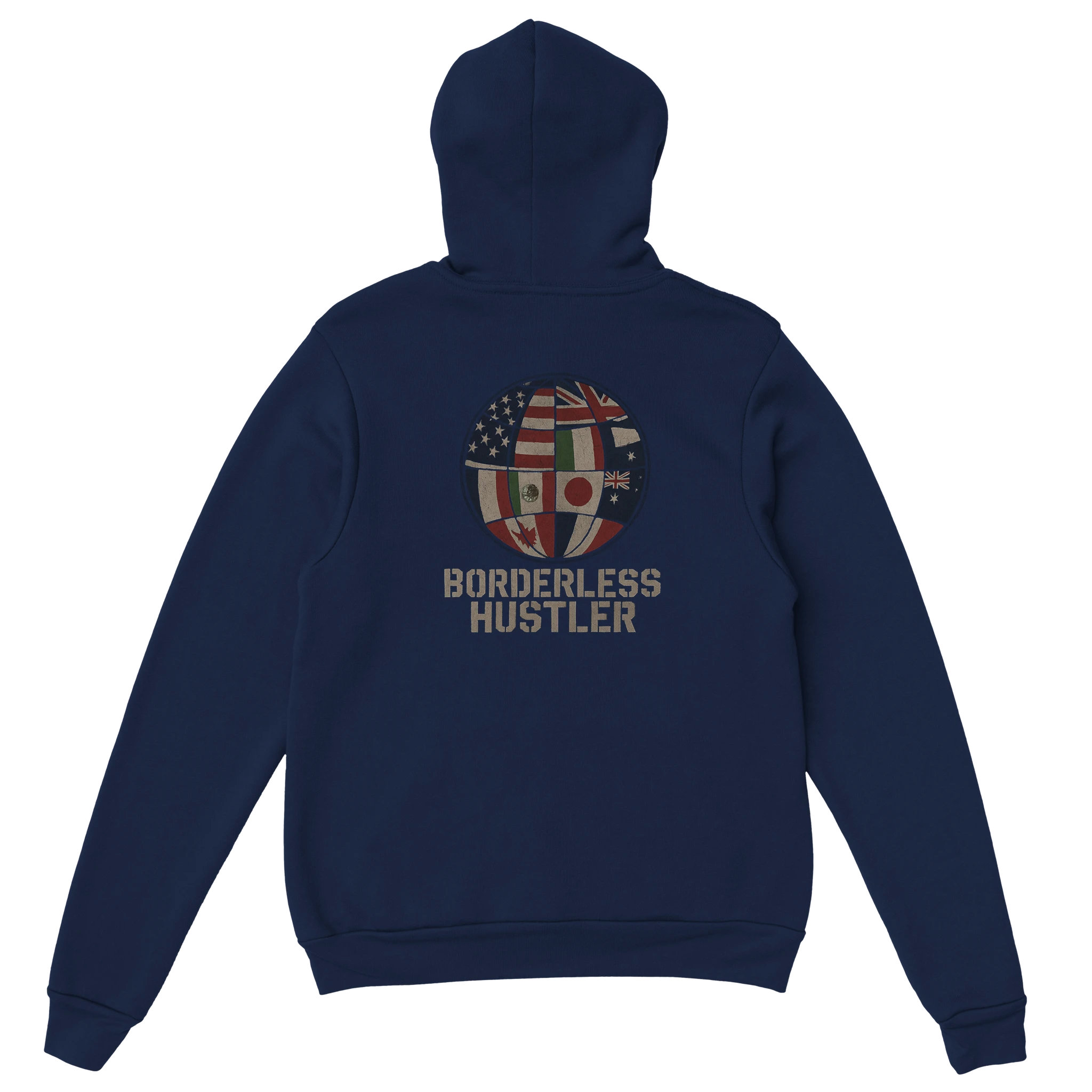 Borderless Hustler Hoodie – No Limits. No Excuses. Just Action. - Defiant Ones Clothing Print Material