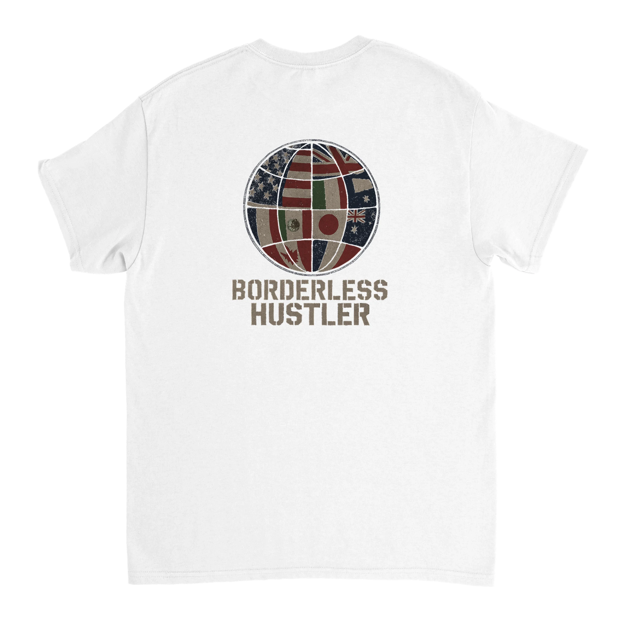 "BORDERLESS" | Defiant Ones Tee Rise. Hustle. Win - Defiant Ones Clothing Print Material