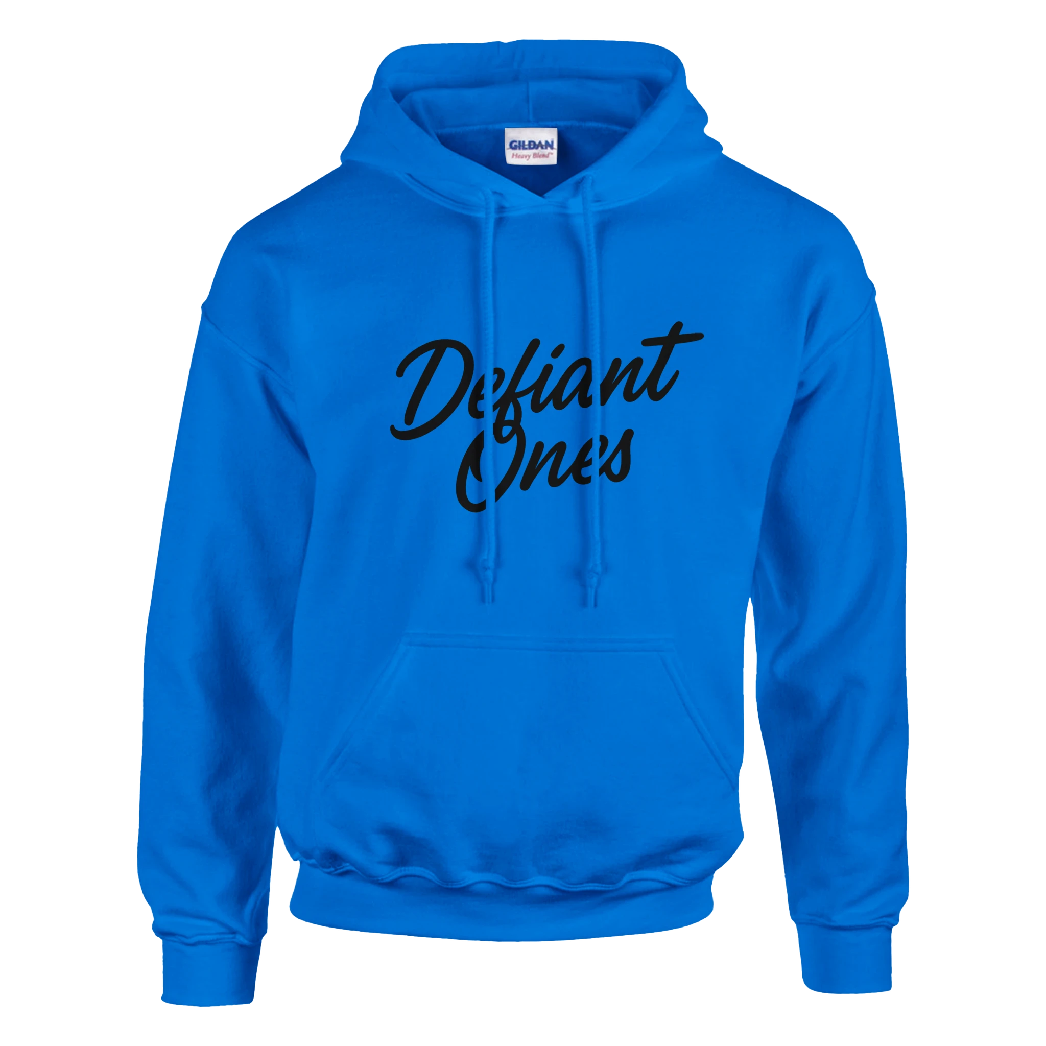 'DEFIANT ONES' Classic Hoodie|Streetwear Pullover for Hustlers - Defiant Ones Clothing Print Material