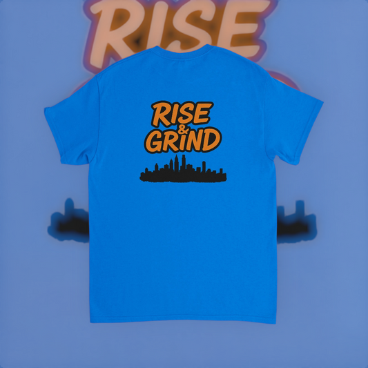 Rise & Grind Tee – Hustle Edition product image 2 – Defiant Ones Clothing