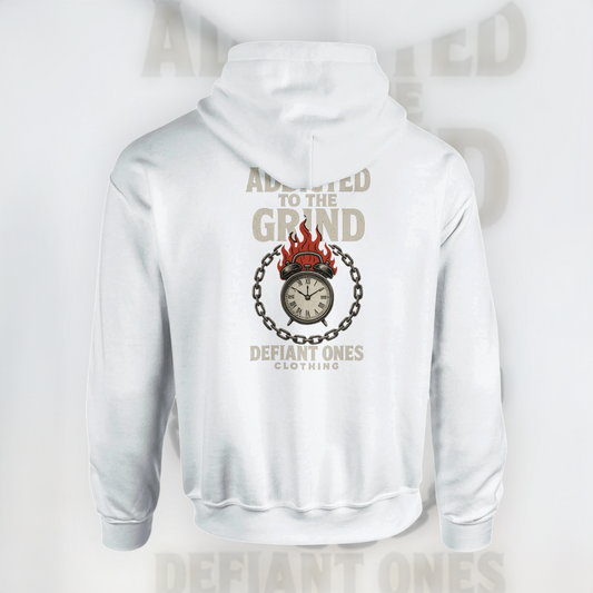 Addicted to the Grind Hoodie – Hustle Edition Hoodie product image 2 – Defiant Ones Clothing