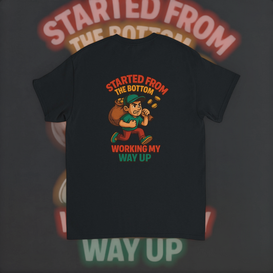 On My Way Up Tee – Rise Edition T-Shirt product image 2 – Defiant Ones Clothing