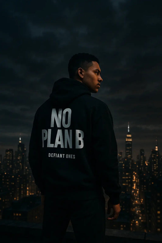 Silence the Doubt motivational streetwear image about proving them wrong, discipline, focus and relentless self-belief