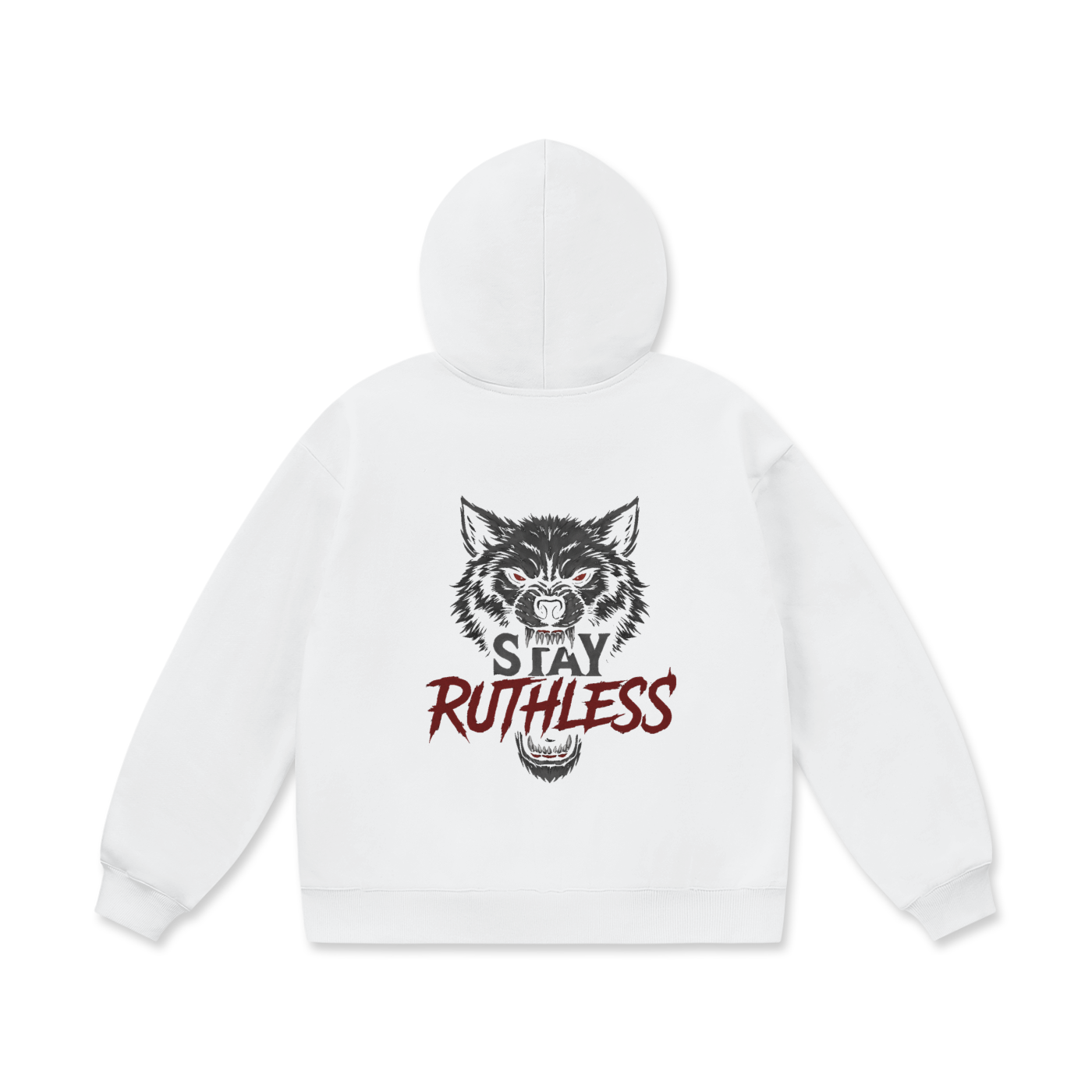 Ruthless Oversized Hoodie – Power in Silence - Defiant Ones Clothing