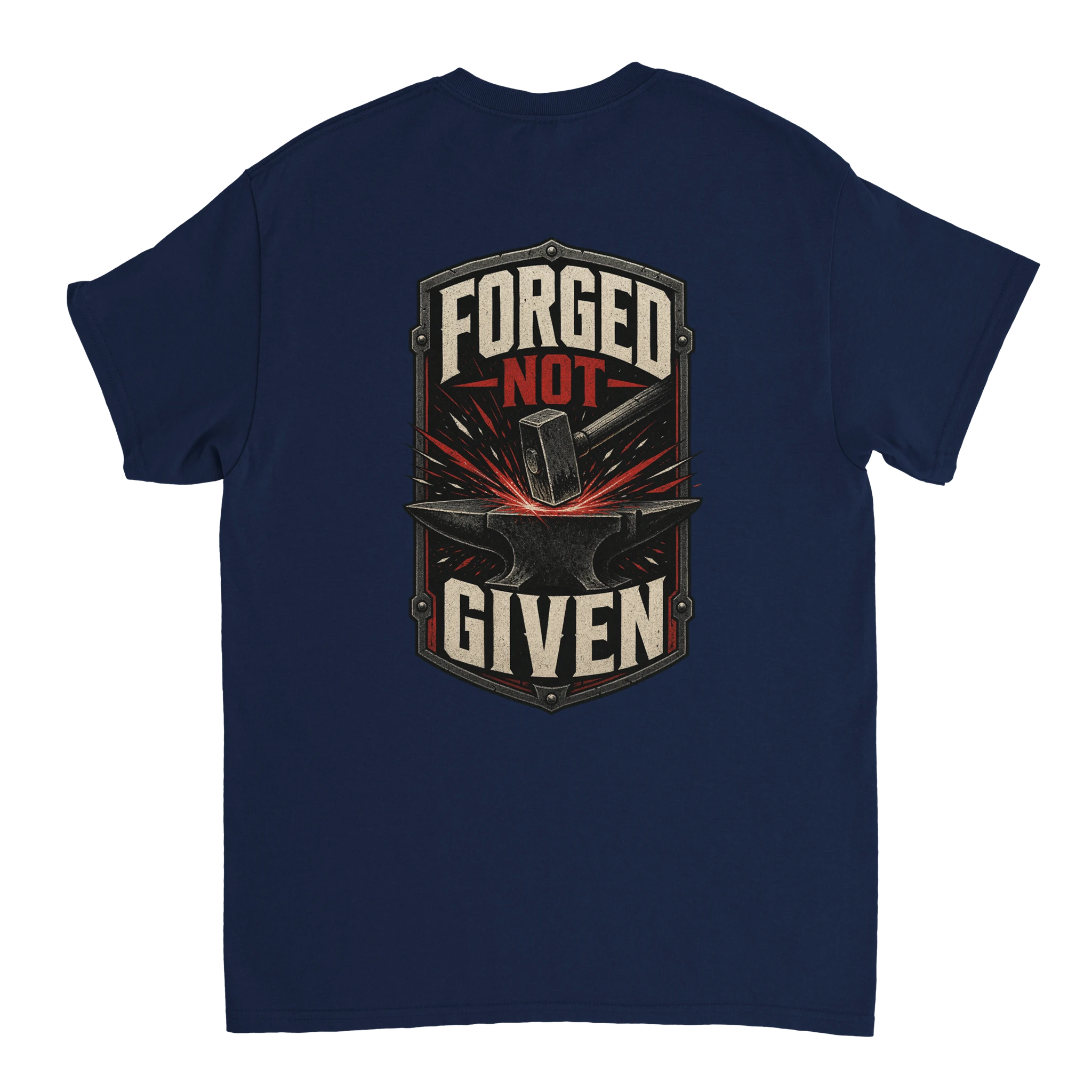 Forged Not Given Tee – Heavyweight Edition T-Shirt product image 2 – Defiant Ones Clothing