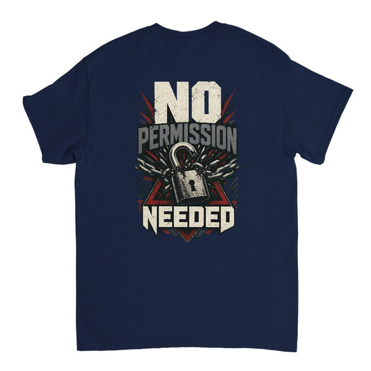 No Permission Needed Tee – Classic Edition product image by Defiant Ones Clothing