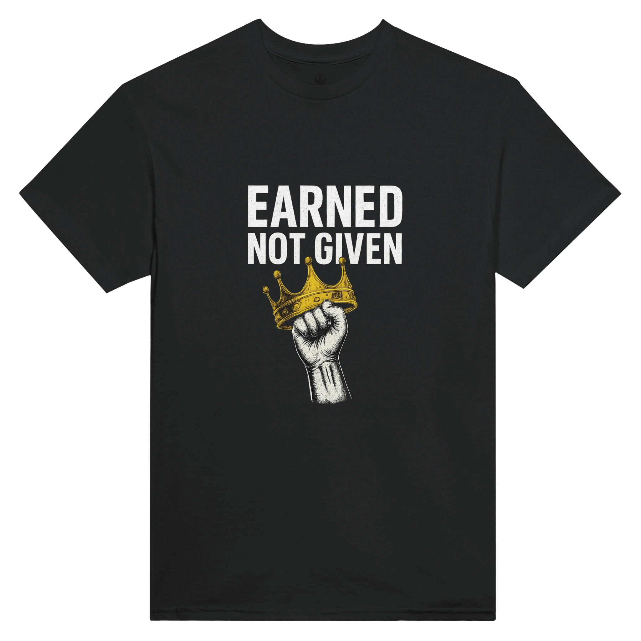 'EARNED NOT GIVEN' | Defiant Ones Streetwear Motivational T-shirt - Defiant Ones Clothing Print Material