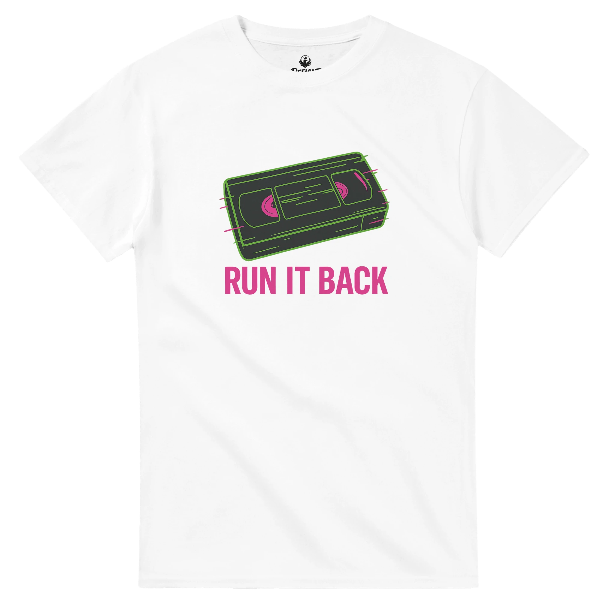 'RUN IT BACK' | Defiant Ones Retro Hustle Streetwear T-Shirt - Defiant Ones Clothing Print Material