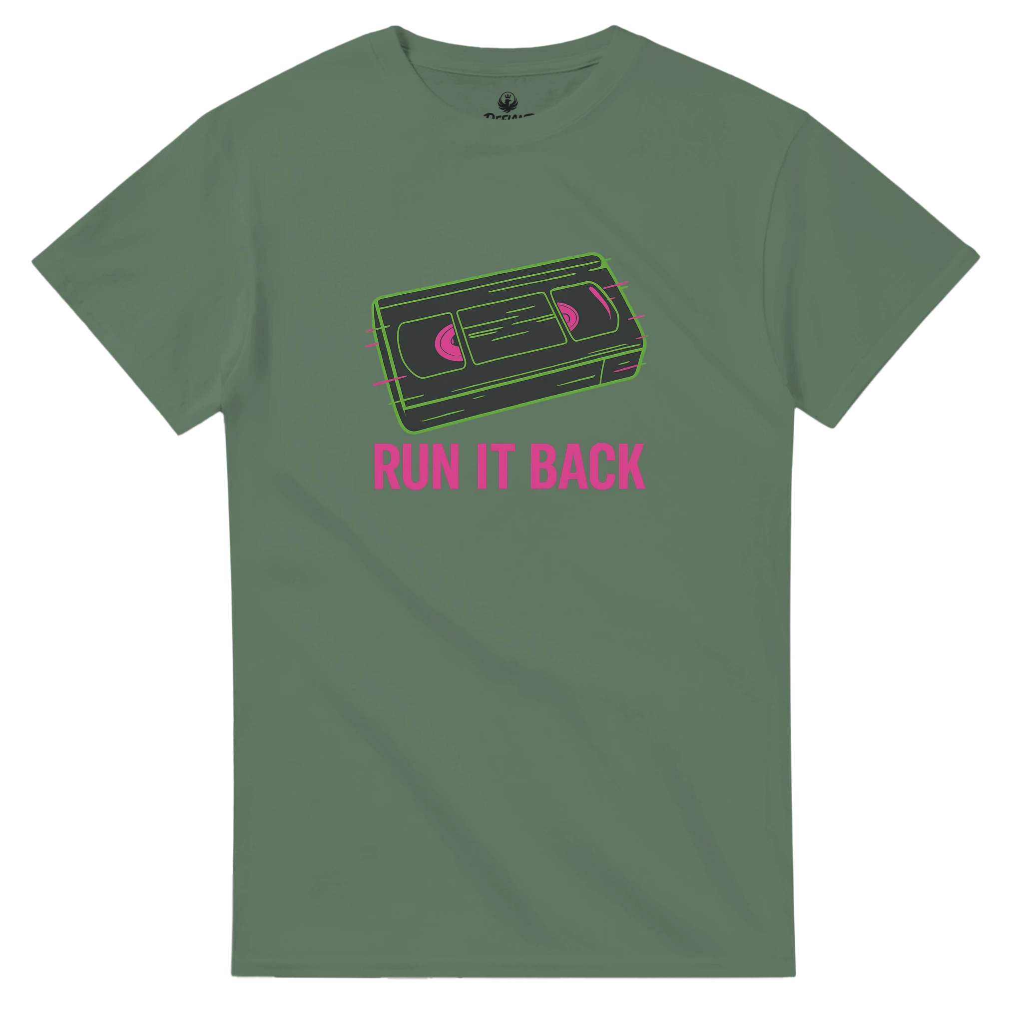 'RUN IT BACK' | Defiant Ones Retro Hustle Streetwear T-Shirt - Defiant Ones Clothing Print Material