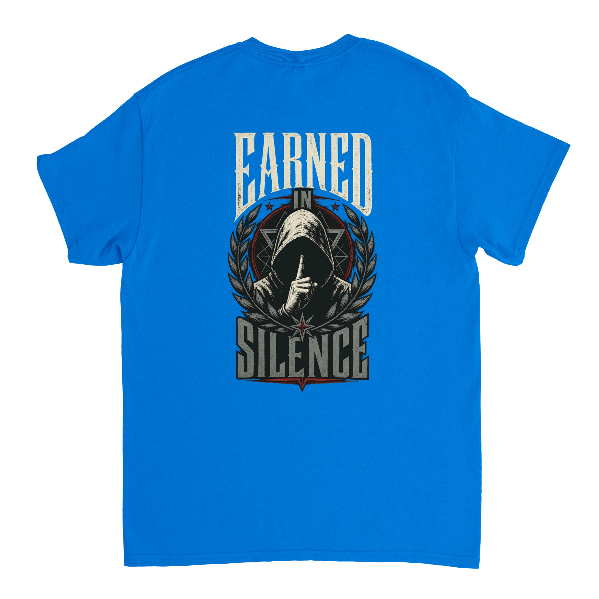Earned in Silence Tee – Heavyweight Edition T-Shirt product image 3 – Defiant Ones Clothing