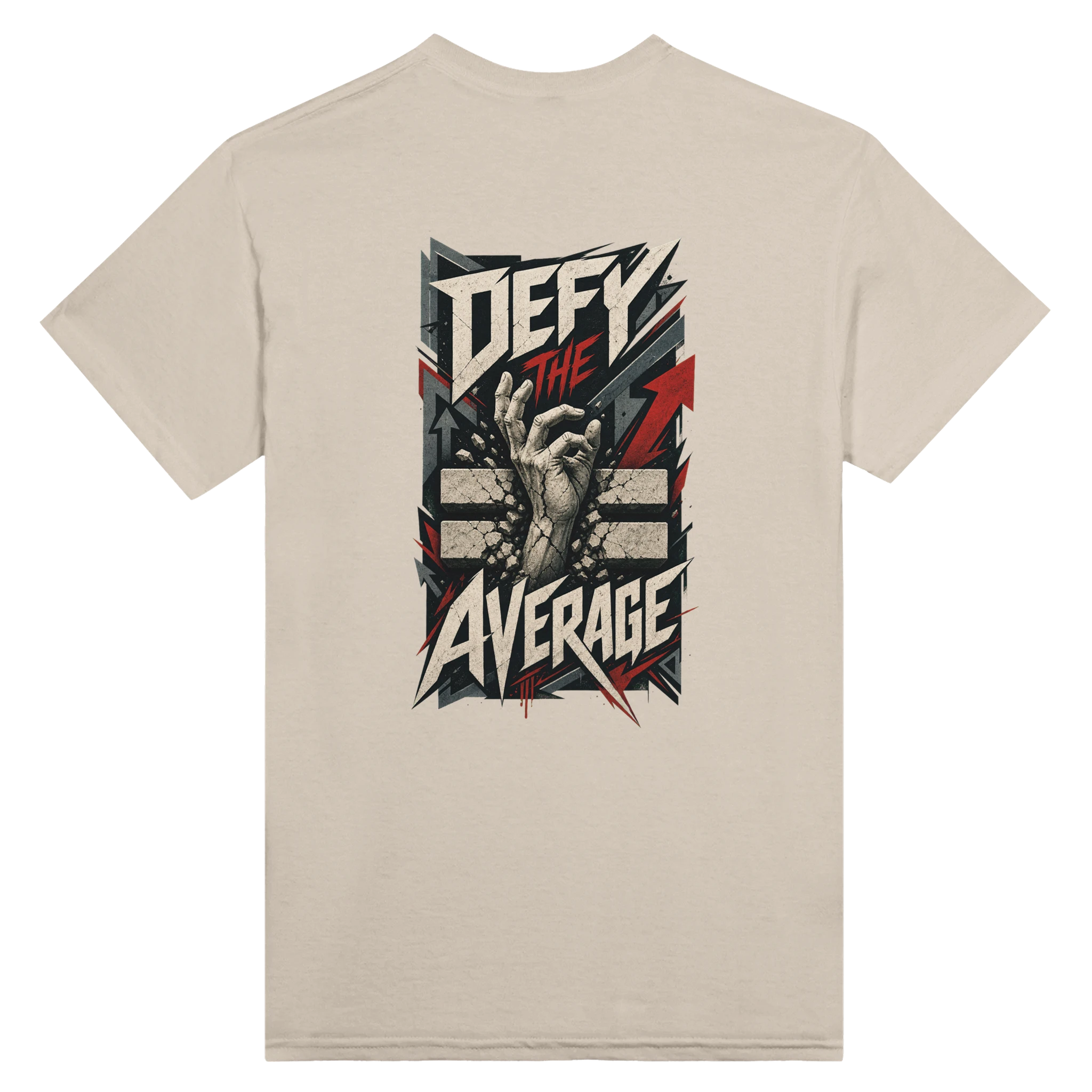 Defy the Average Tee – Heavyweight Edition T-Shirt product image 6 – Defiant Ones Clothing