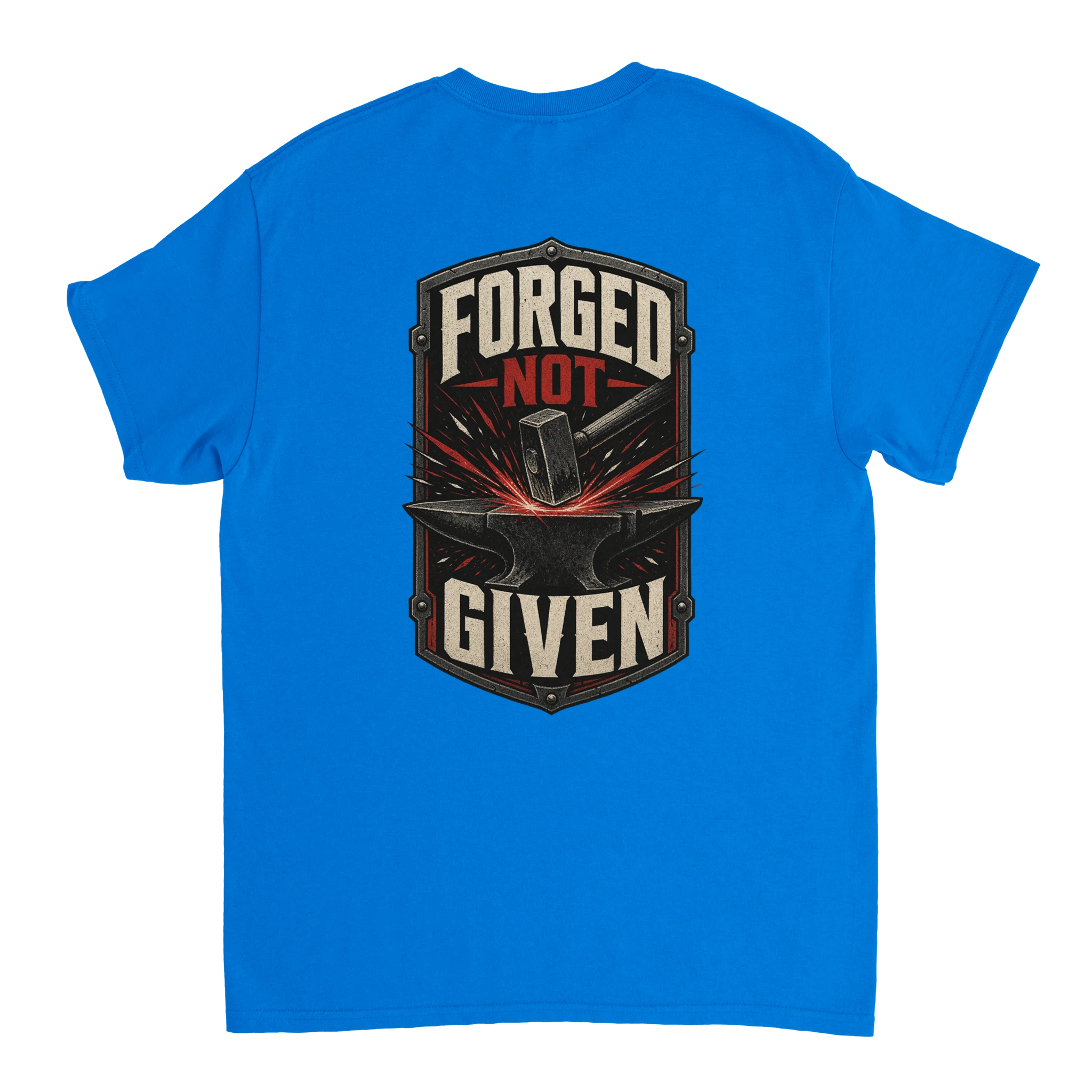 Forged Not Given Tee – Heavyweight Edition T-Shirt product image 7 – Defiant Ones Clothing