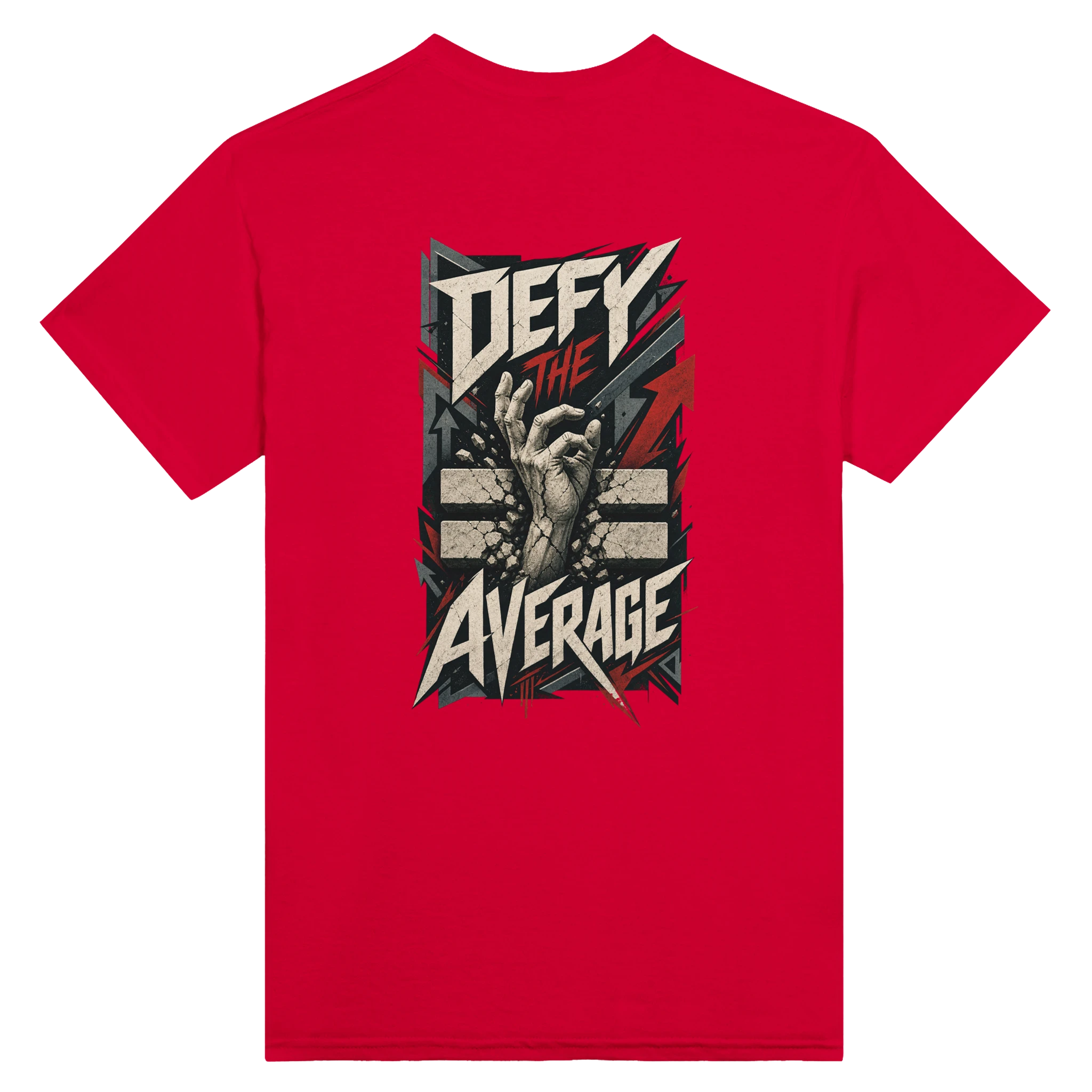 Defy the Average Tee – Heavyweight Edition T-Shirt product image 2 – Defiant Ones Clothing