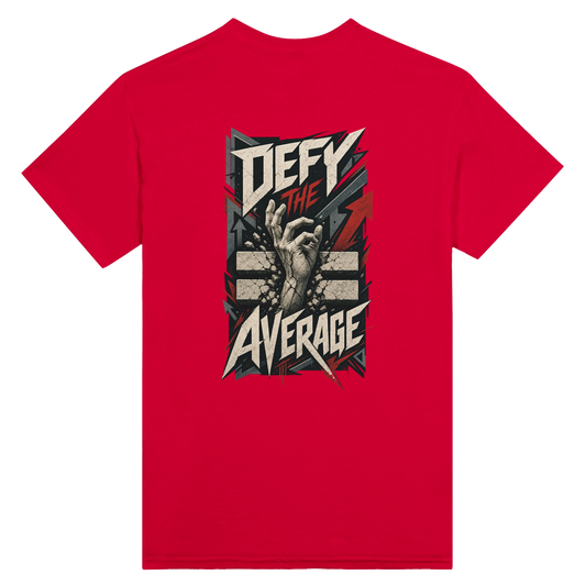 Defy the Average Tee – Heavyweight Edition T-Shirt product image 2 – Defiant Ones Clothing