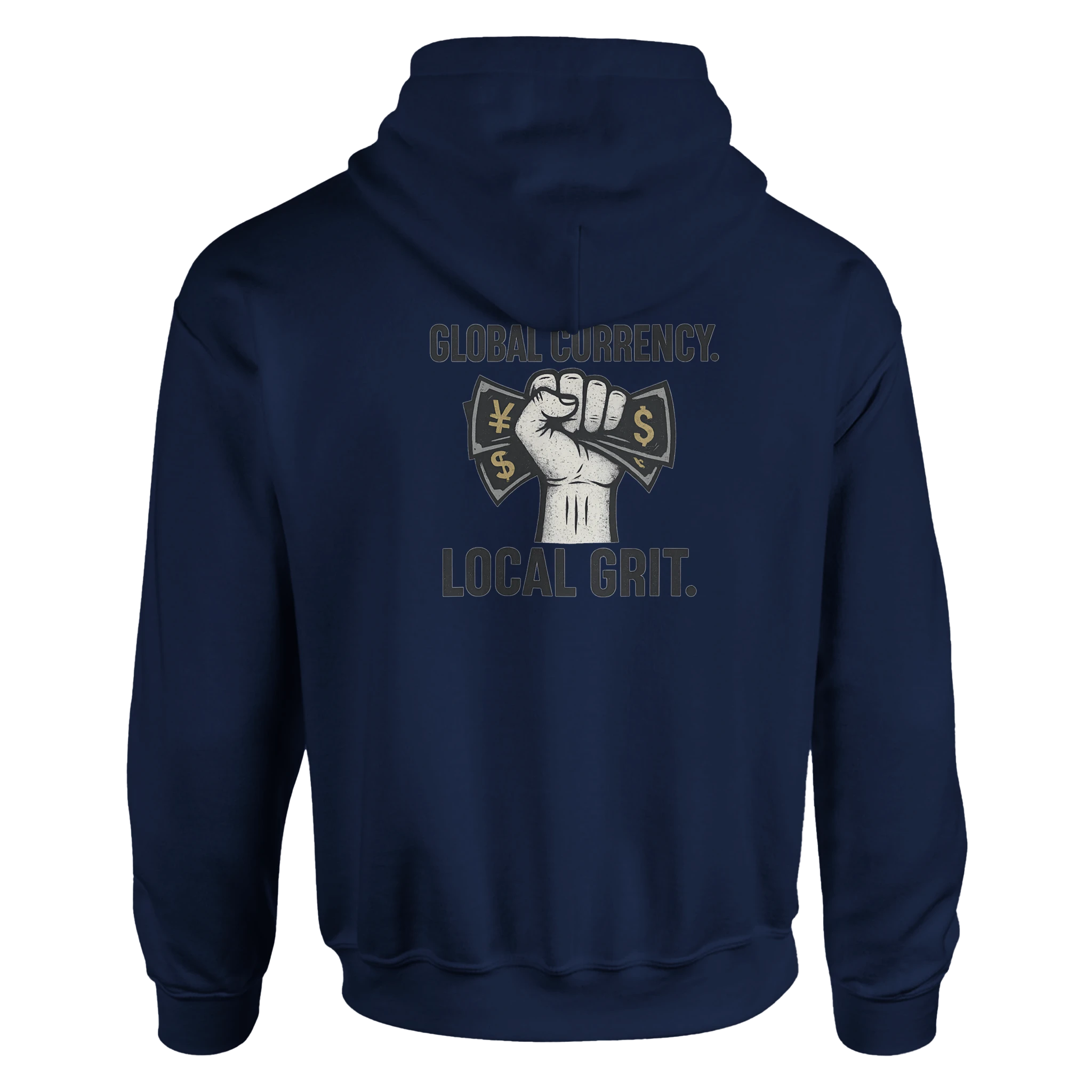 Local Grit Hoodie – Heavyweight Streetwear Built to Last - Defiant Ones Clothing Print Material