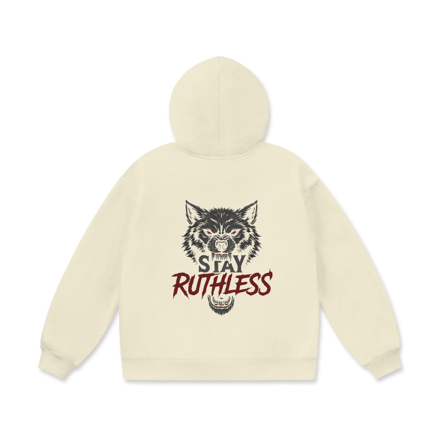 Ruthless Oversized Hoodie – Power in Silence - Defiant Ones Clothing