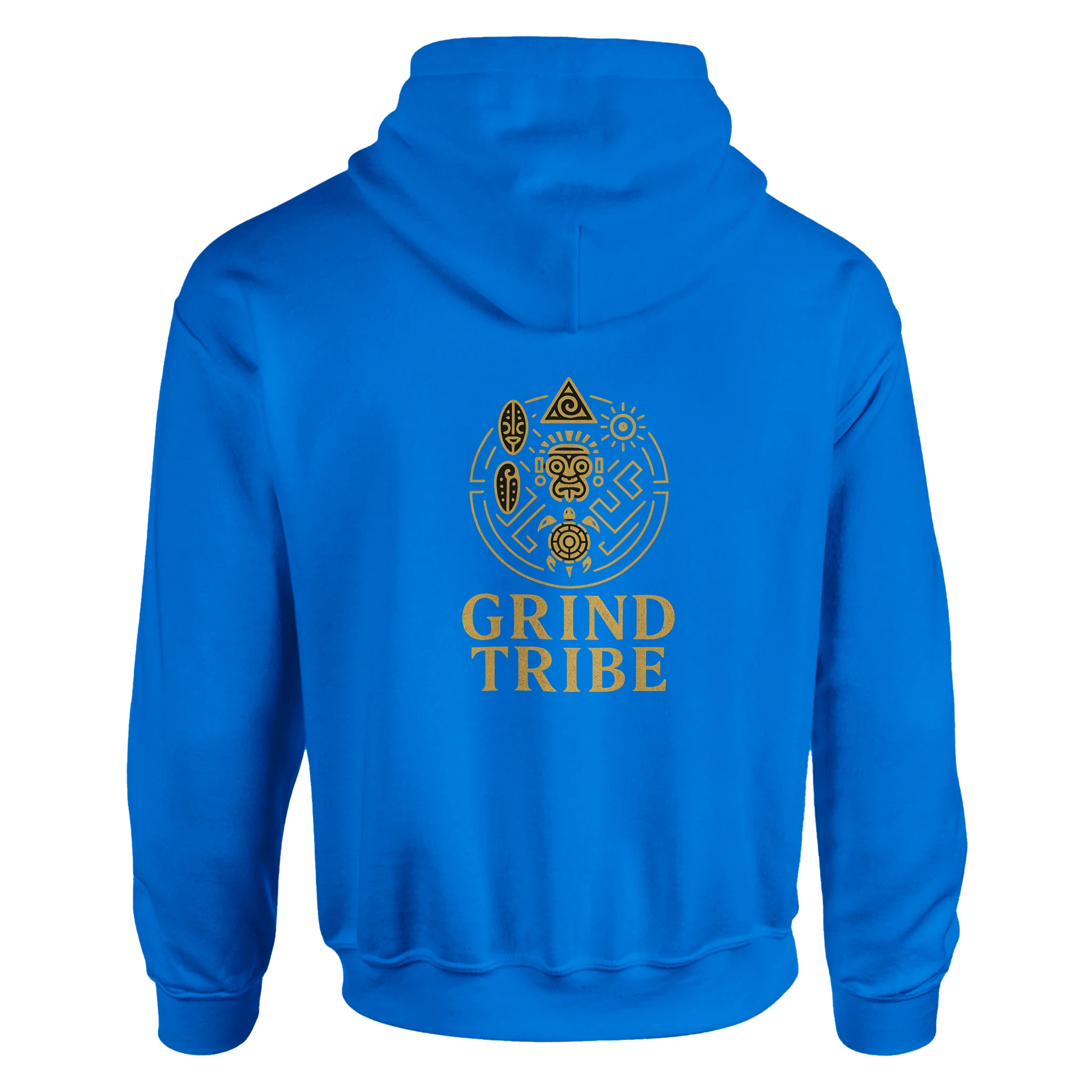 Grind Tribe Hoodie – Hustle Hard. Earn More. - Defiant Ones Clothing Print Material