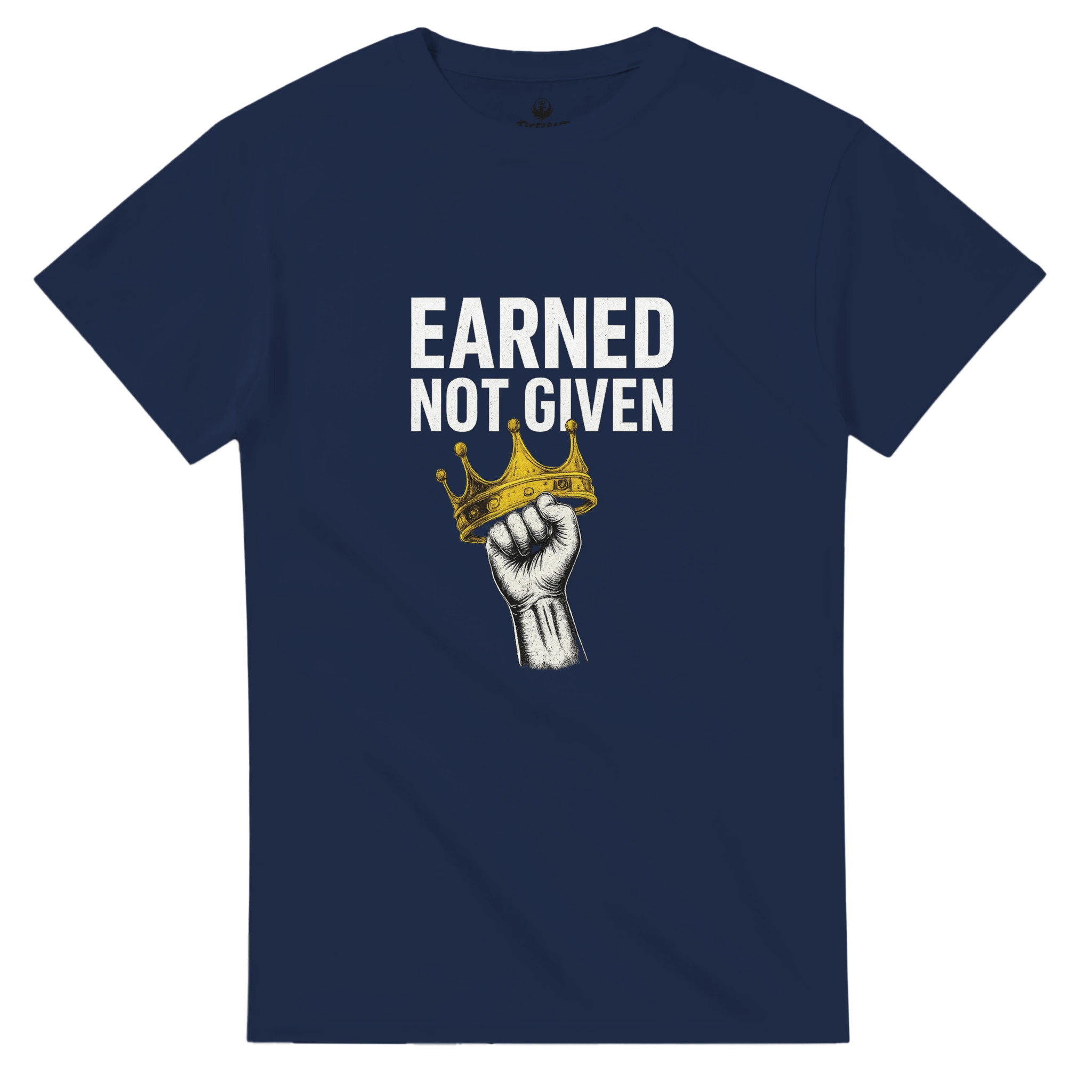'EARNED NOT GIVEN' | Defiant Ones Streetwear Motivational T-shirt - Defiant Ones Clothing Print Material