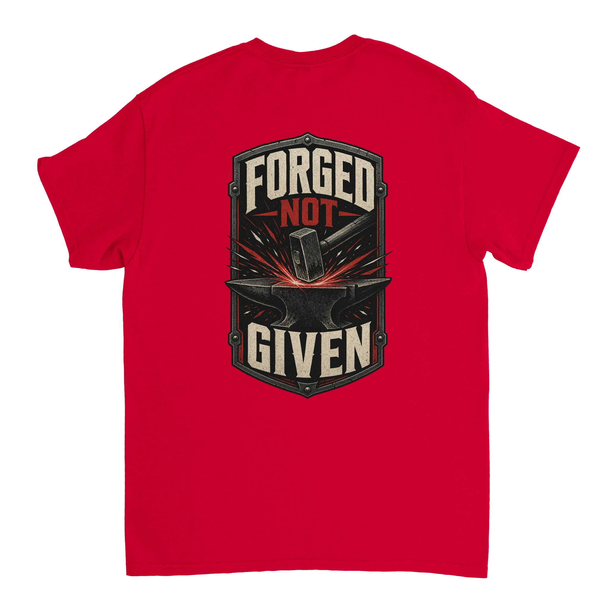 Forged Not Given Tee – Heavyweight Edition T-Shirt product image 1 – Defiant Ones Clothing