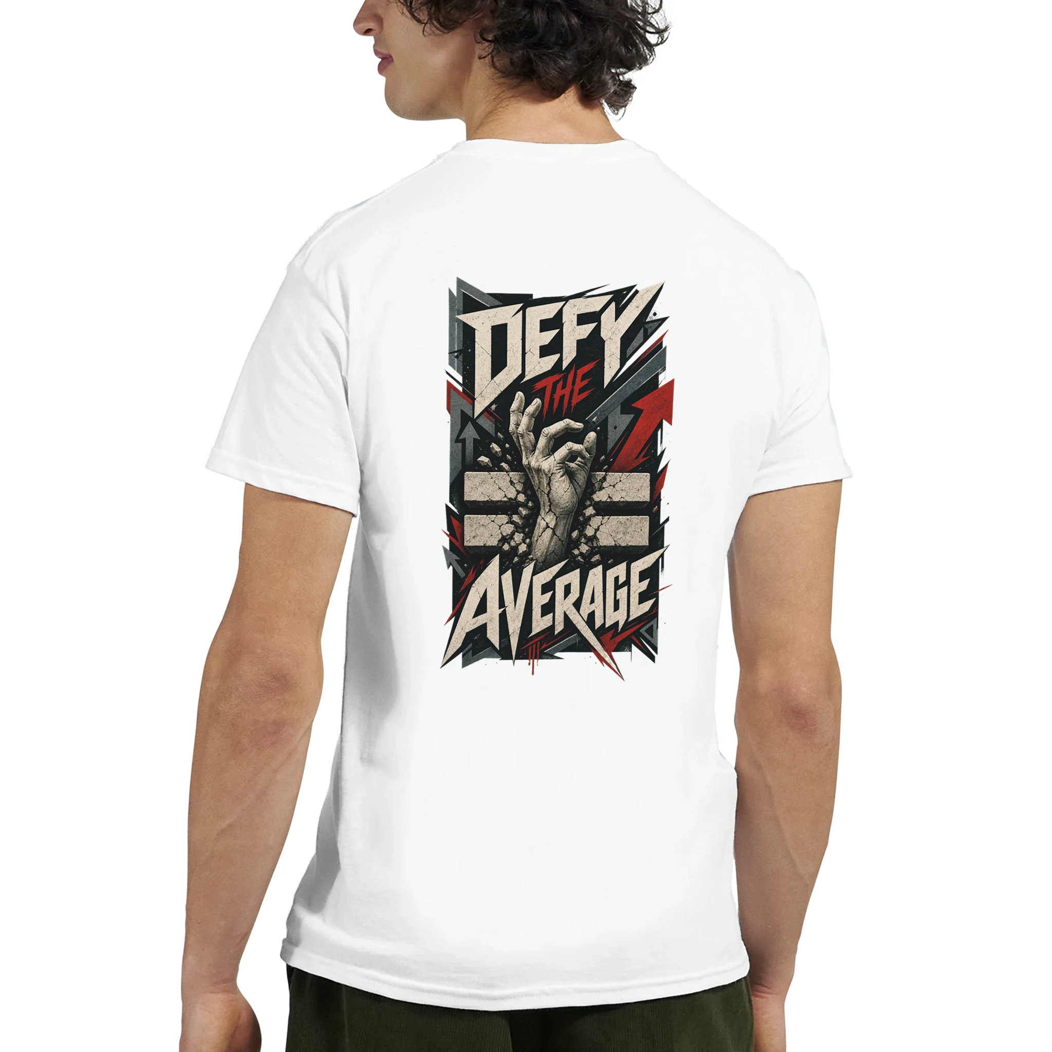 Defy the Average Tee – Heavyweight Edition T-Shirt product image 9 – Defiant Ones Clothing