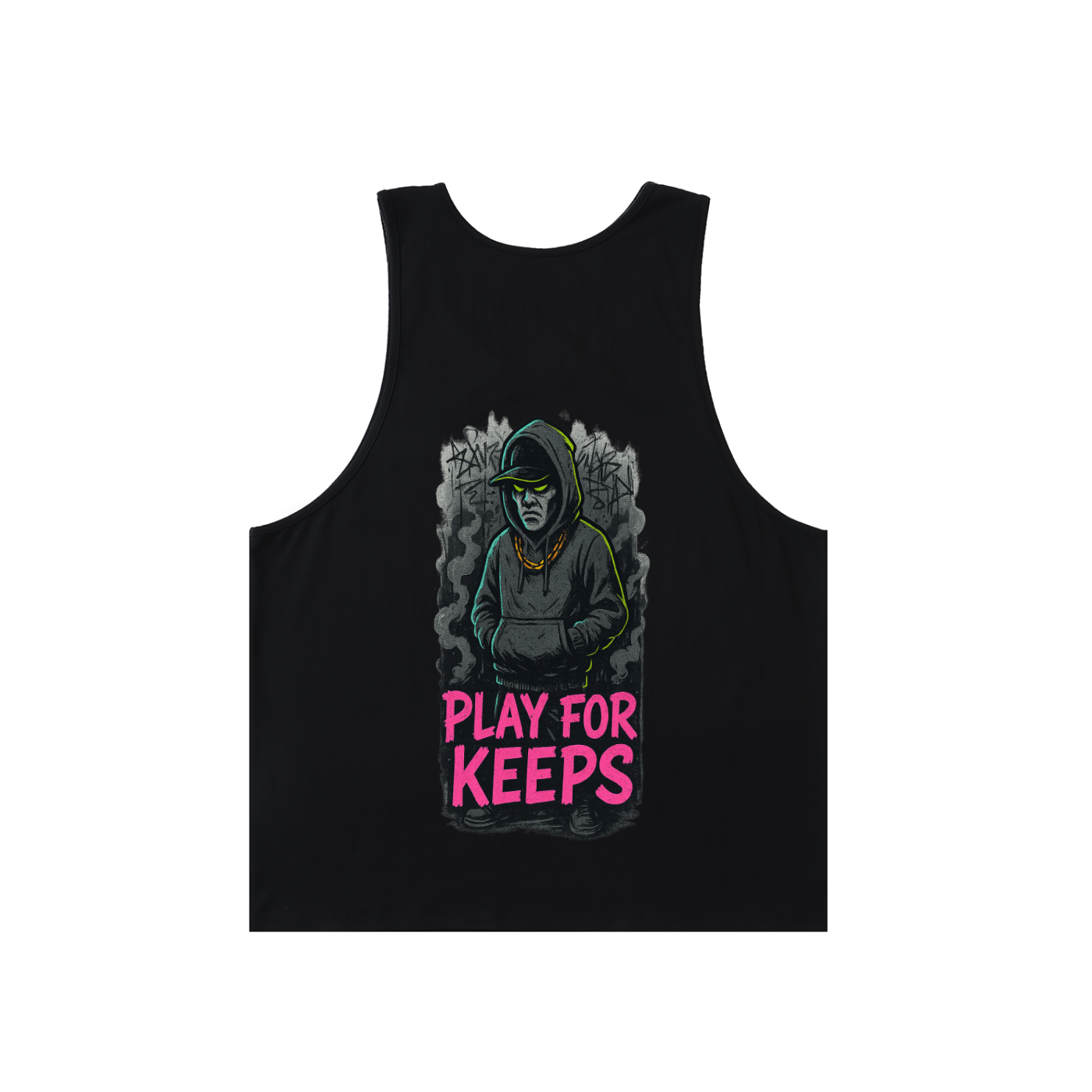 Play for Keeps Unisex Tank Top – Streetwear Hustle Fit