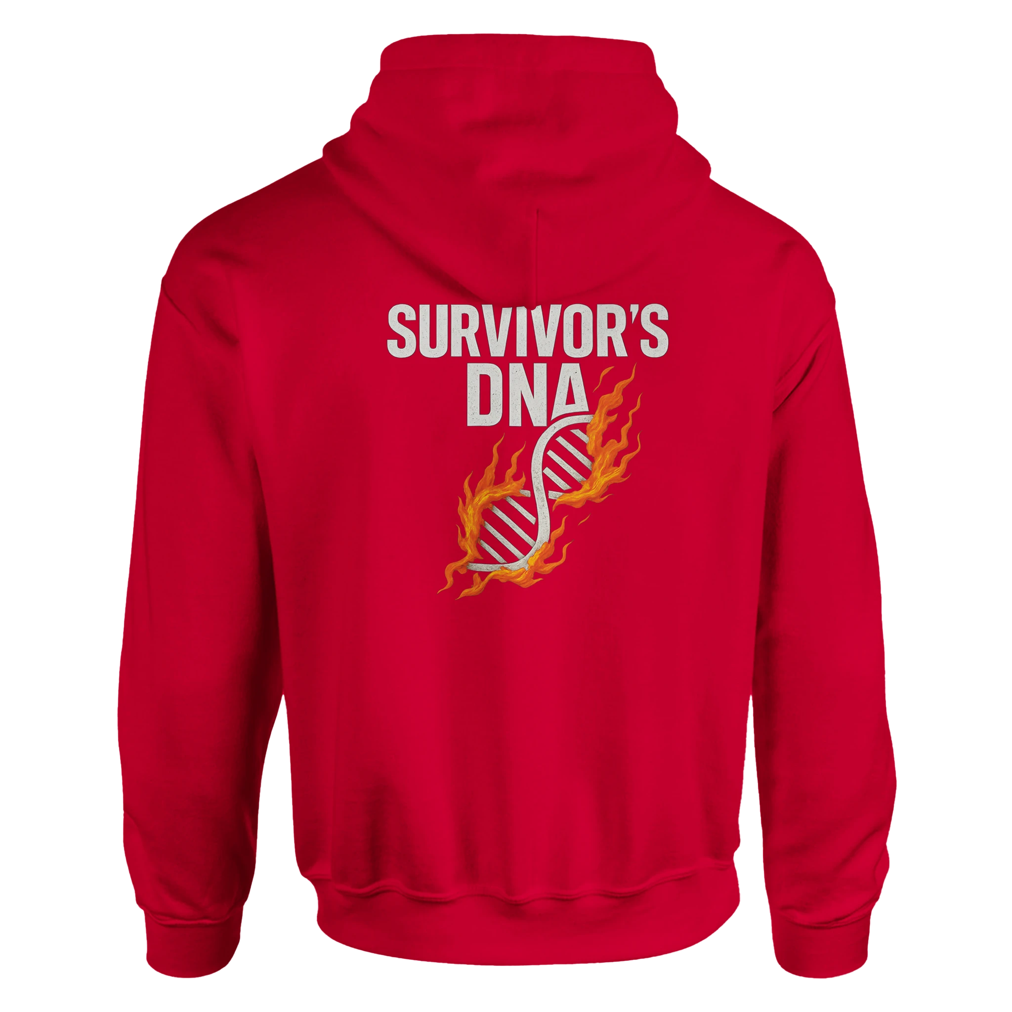 Survivor’s DNA Hoodie – Built to Endure. Made to Thrive. - Defiant Ones Clothing Print Material