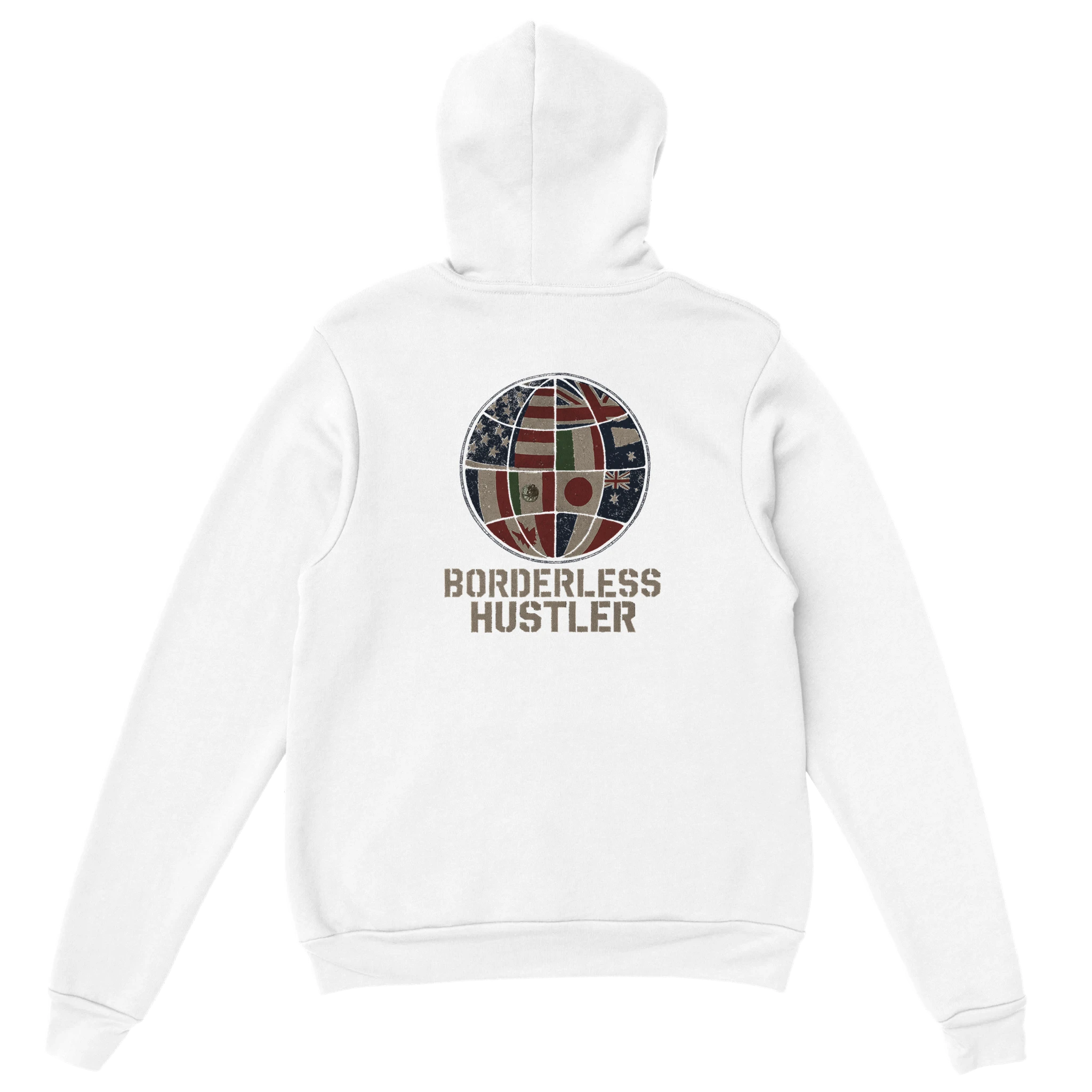 Borderless Hustler Hoodie – No Limits. No Excuses. Just Action. - Defiant Ones Clothing Print Material