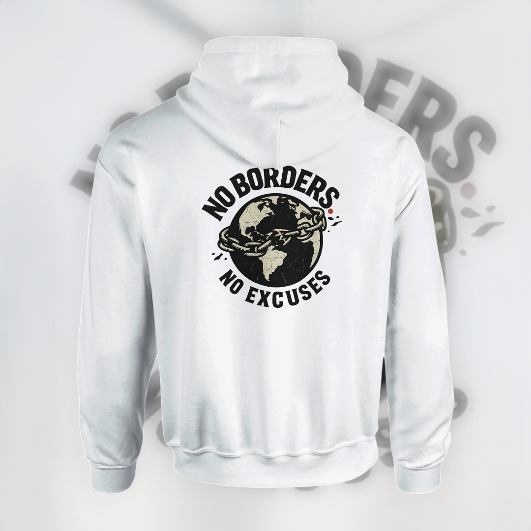 No Borders Hoodie – Global Edition Hoodie product image 1 – Defiant Ones Clothing