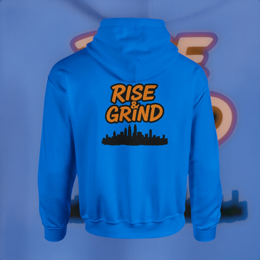 Rise & Grind Hoodie – Classic Edition Hoodie product image 1 – Defiant Ones Clothing