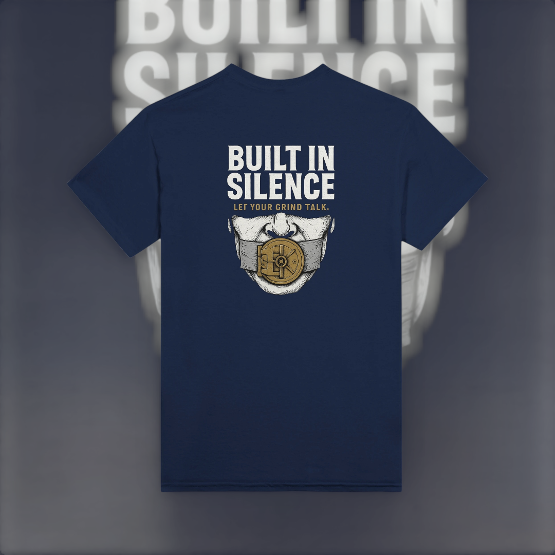 Built In Silence Tee – Graphic Edition T-Shirt product image 1 – Defiant Ones Clothing