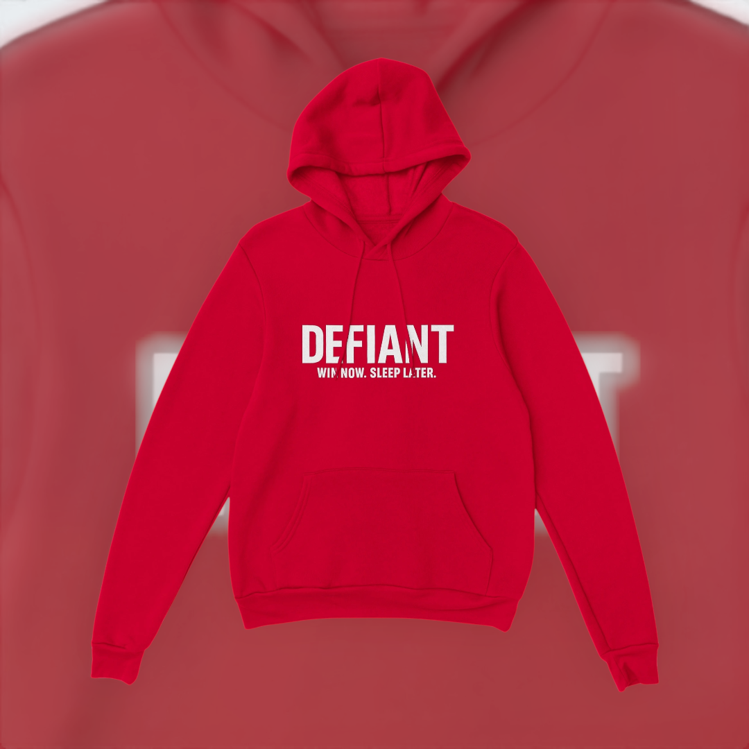 Win Now Hoodie – Hustle Edition Hoodie product image 1 – Defiant Ones Clothing