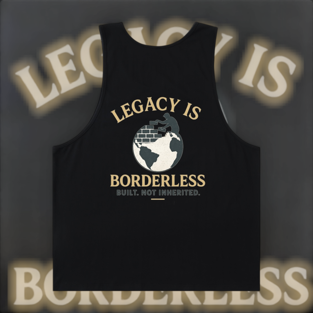 Legacy Is Borderless Unisex Tank Top product image 1 – Defiant Ones Clothing