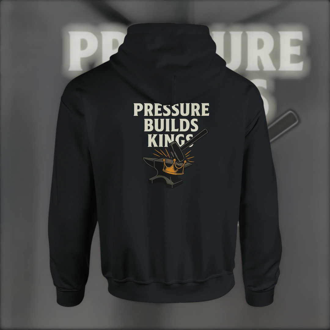 Pressure Builds Kings Hoodie – Heavyweight Edition Hoodie product image 1 – Defiant Ones Clothing