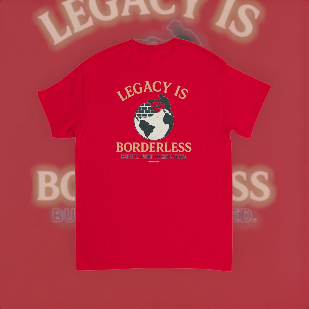 Borderless Legacy Tee – Global Edition T-Shirt product image 2 – Defiant Ones Clothing
