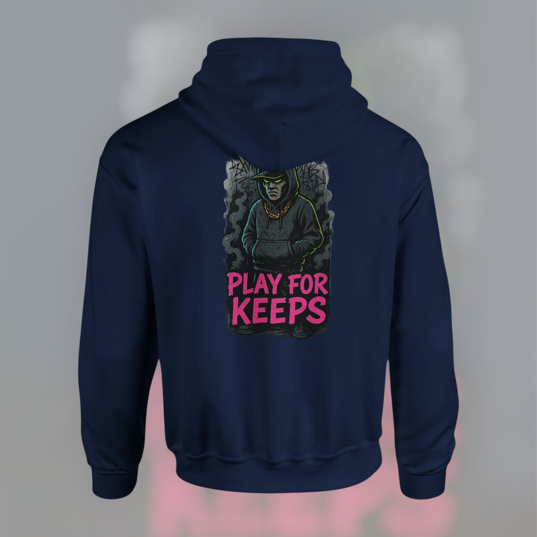 Play For Keeps Hoodie – Signature Edition Hoodie product image 2 – Defiant Ones Clothing