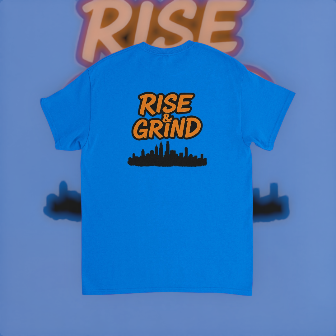 Rise and Grind Tee – Hustle Edition T-Shirt product image 2 – Defiant Ones Clothing