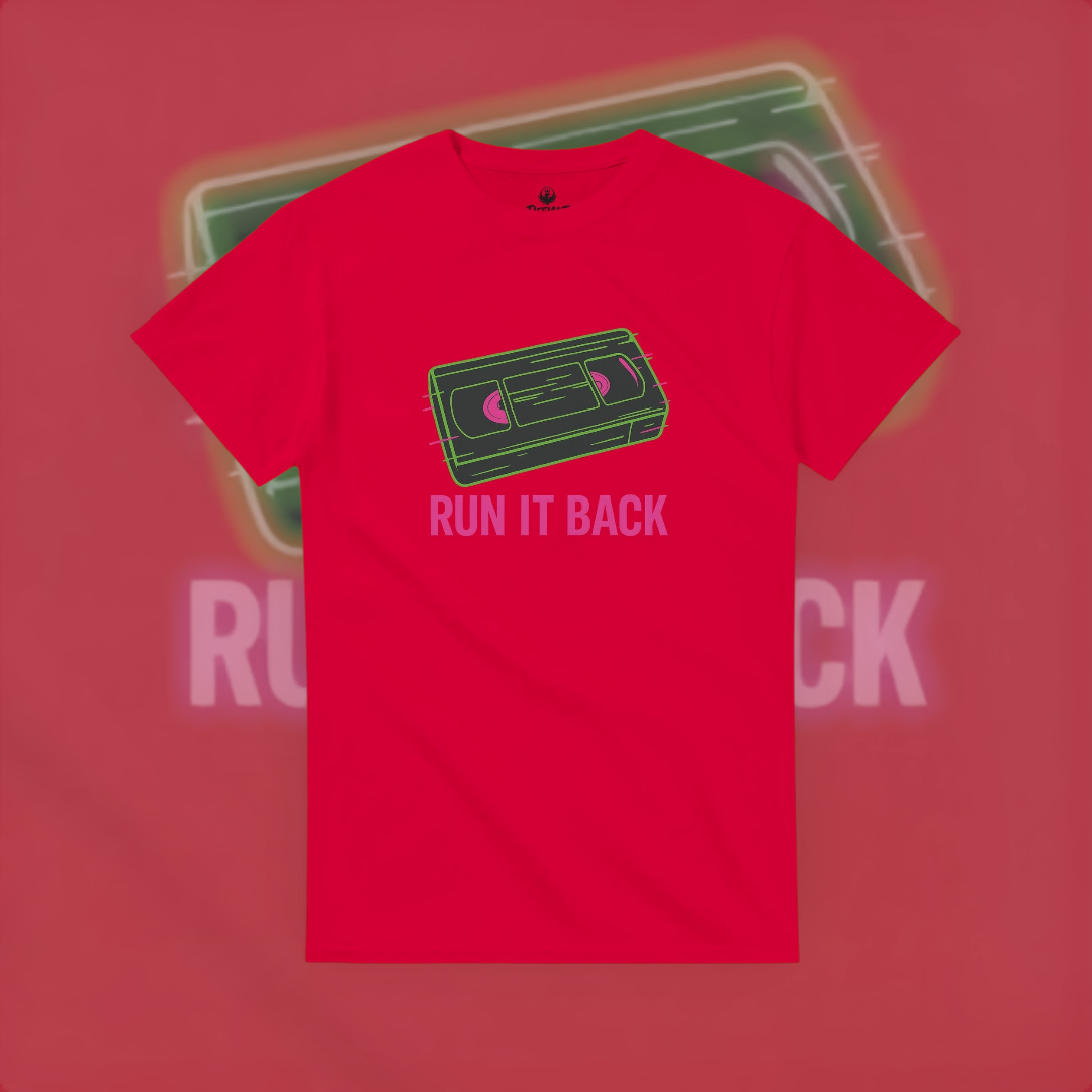 Run It Back Tee – Retro Edition T-Shirt product image 2 – Defiant Ones Clothing