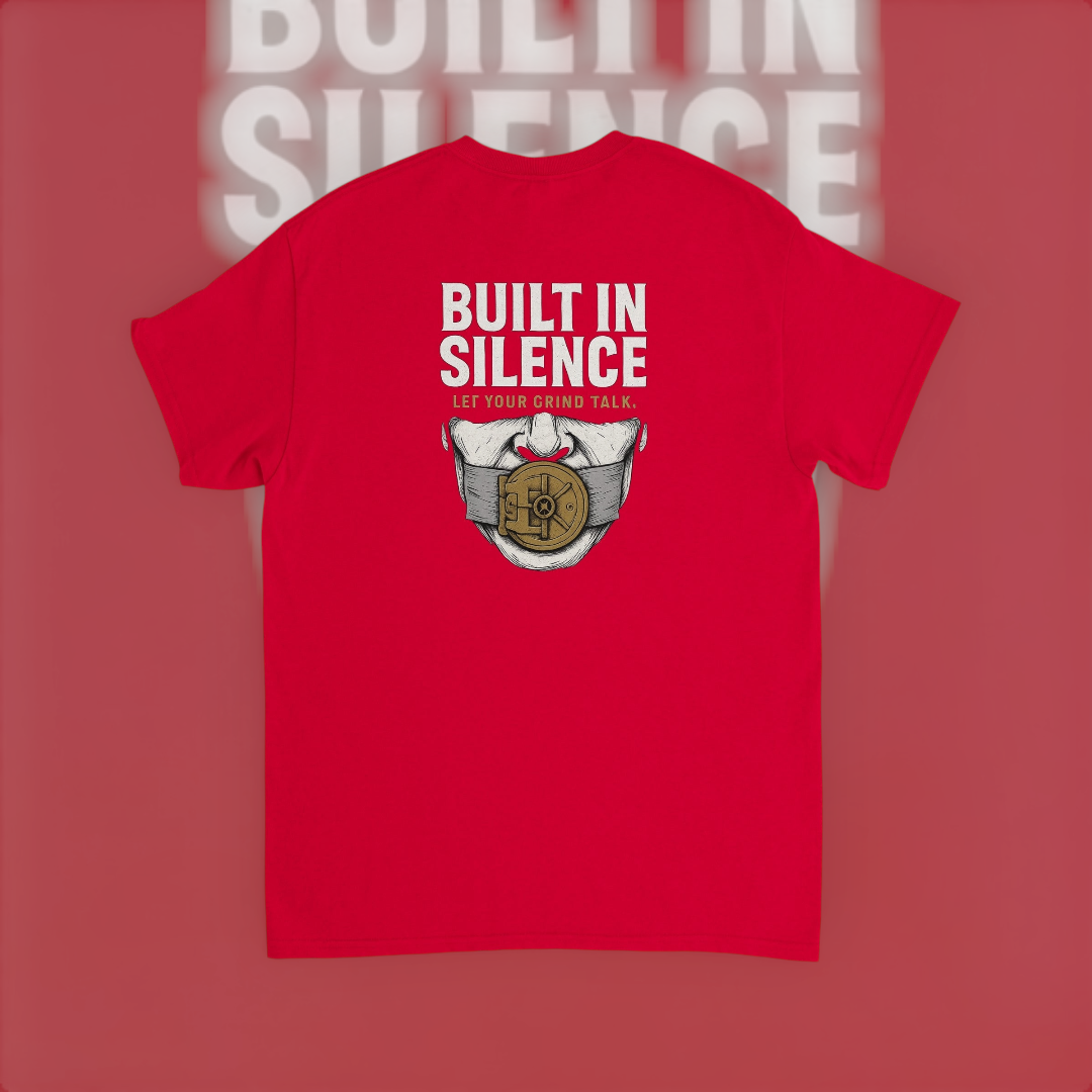 Built In Silence Tee – Graphic Edition T-Shirt product image 2 – Defiant Ones Clothing