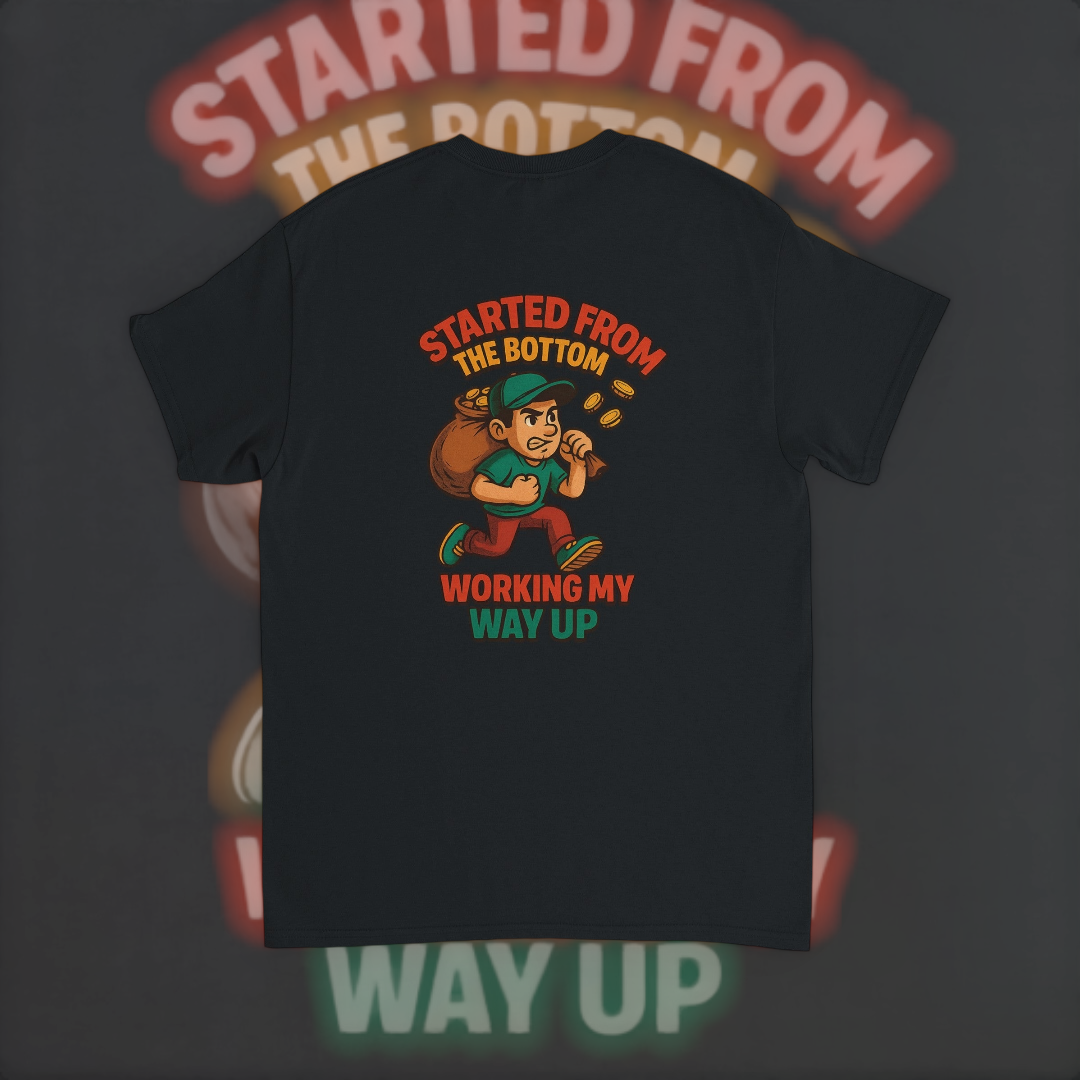 On My Way Up Tee – Rise Edition T-Shirt product image 2 – Defiant Ones Clothing