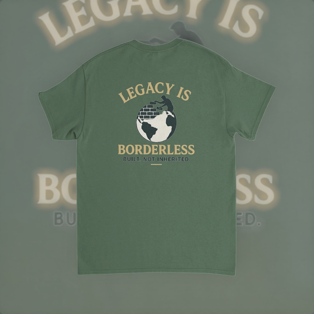 Borderless Legacy Tee – Global Edition T-Shirt product image 3 – Defiant Ones Clothing