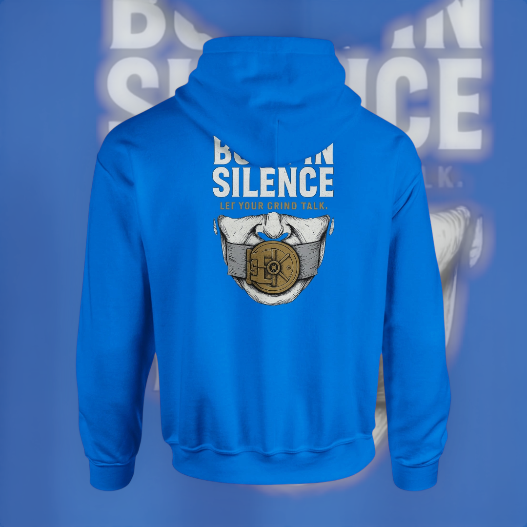 Built In Silence Hoodie – Graphic Edition Hoodie product image 3 – Defiant Ones Clothing