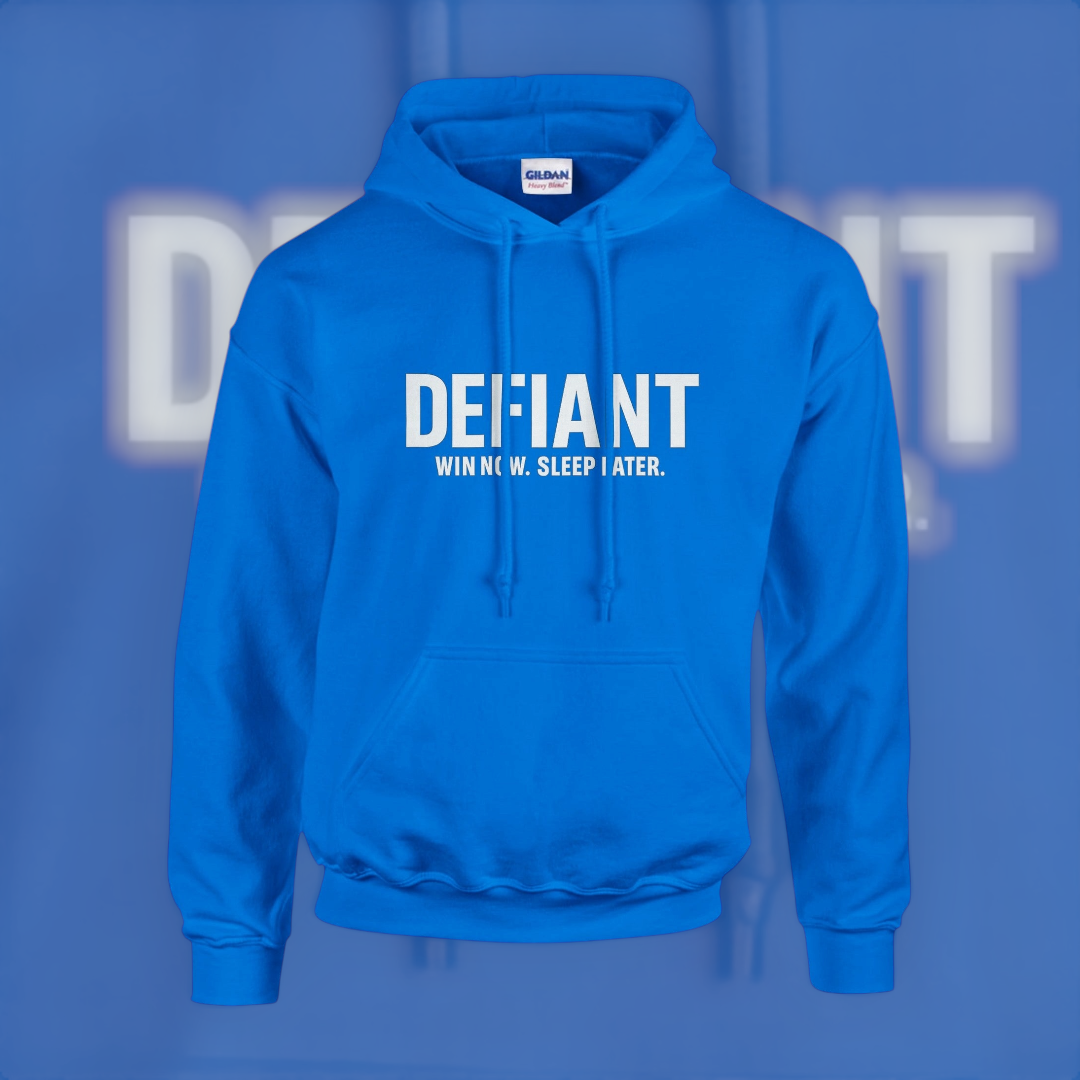 Win Now Hoodie – Hustle Edition Hoodie product image 3 – Defiant Ones Clothing