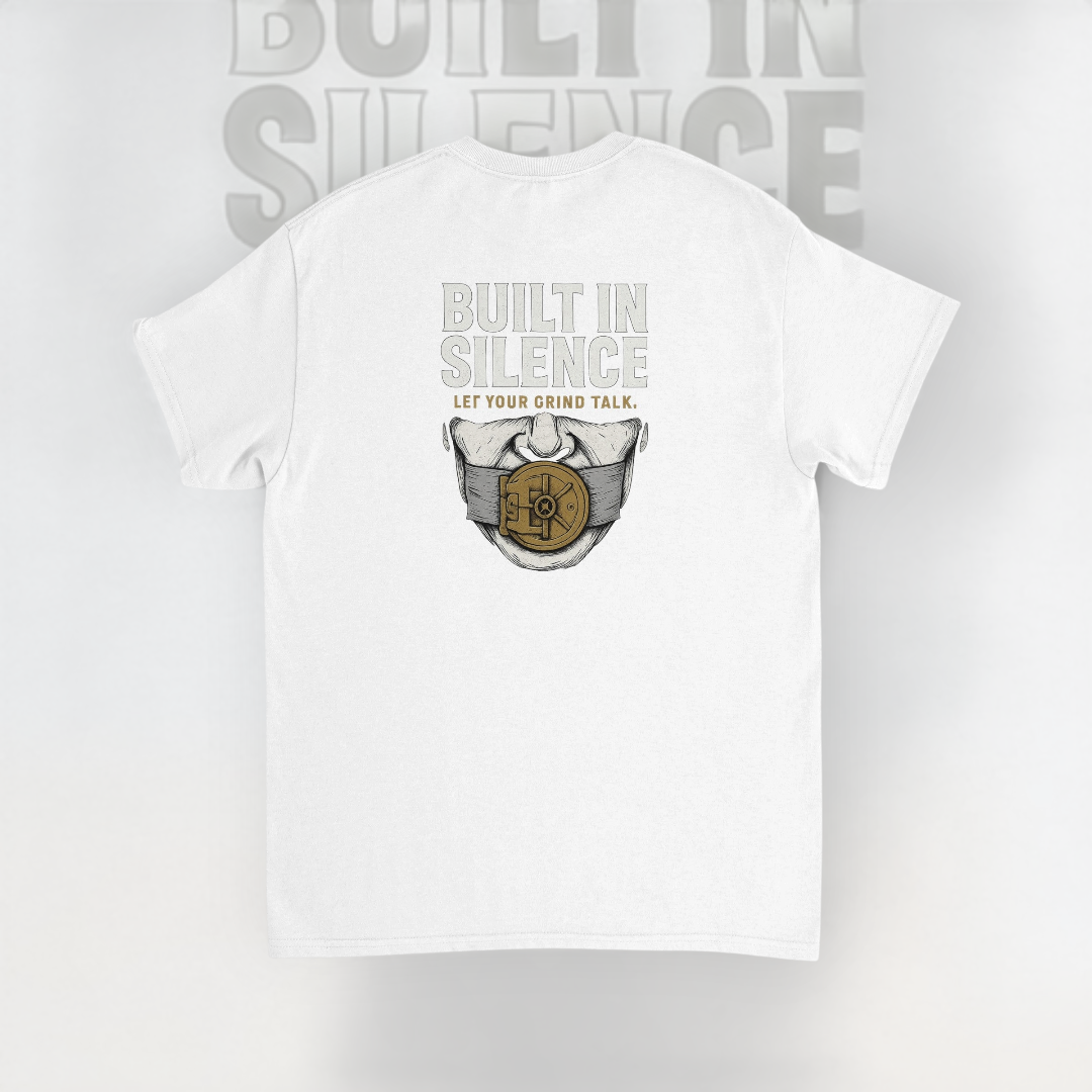 Built In Silence Tee – Graphic Edition T-Shirt product image 3 – Defiant Ones Clothing