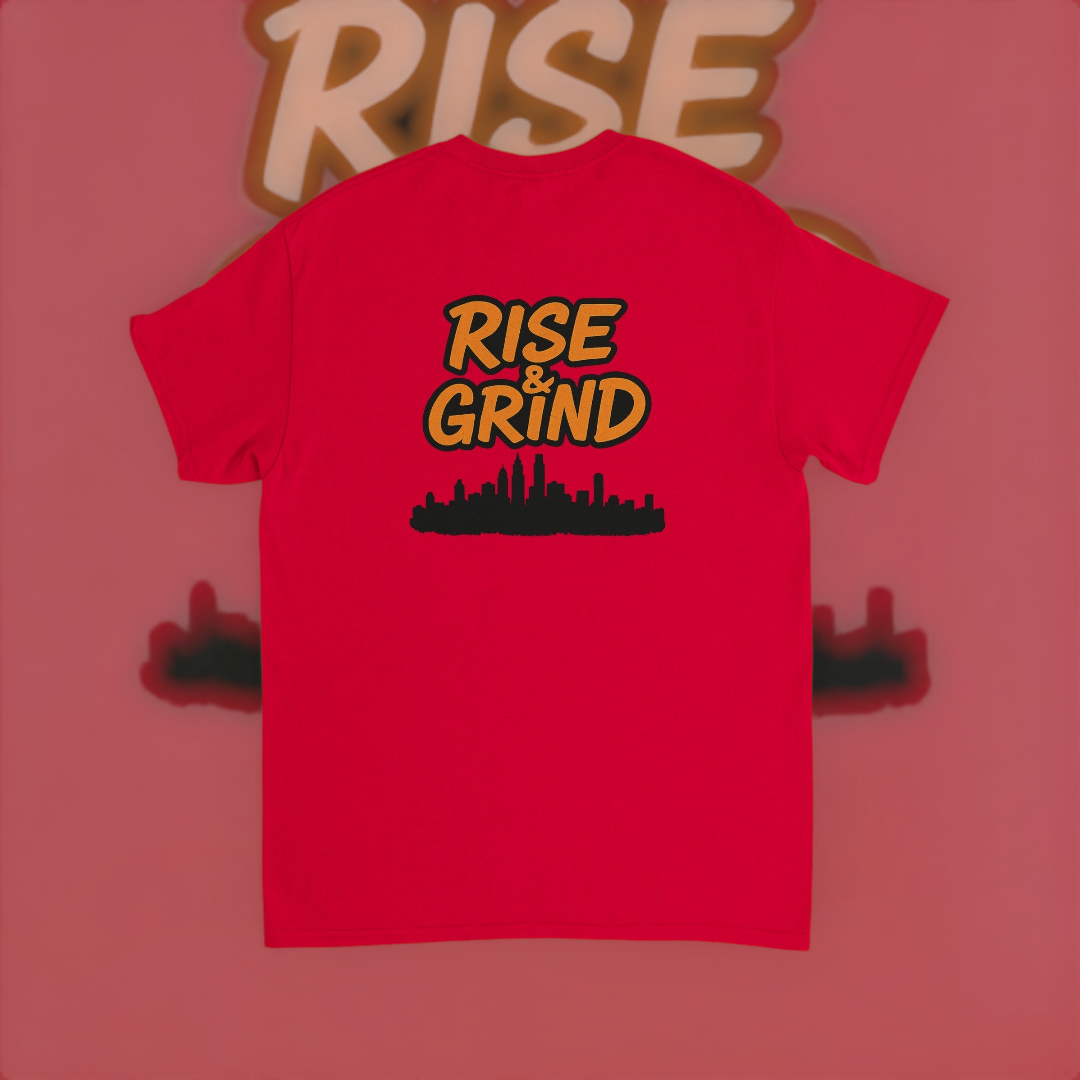 Rise and Grind Tee – Hustle Edition T-Shirt product image 3 – Defiant Ones Clothing