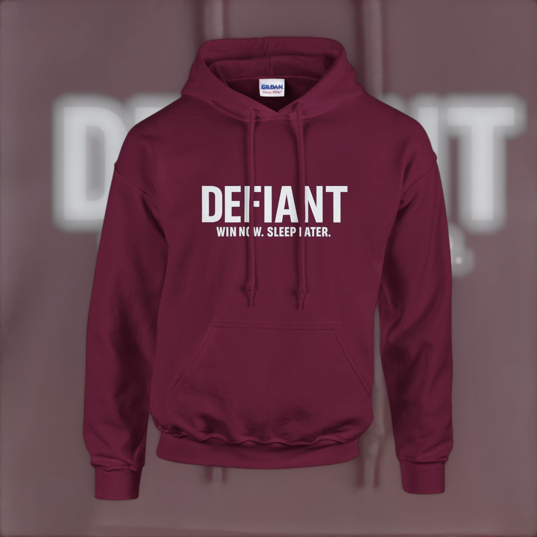 Win Now Hoodie – Hustle Edition Hoodie product image 4 – Defiant Ones Clothing