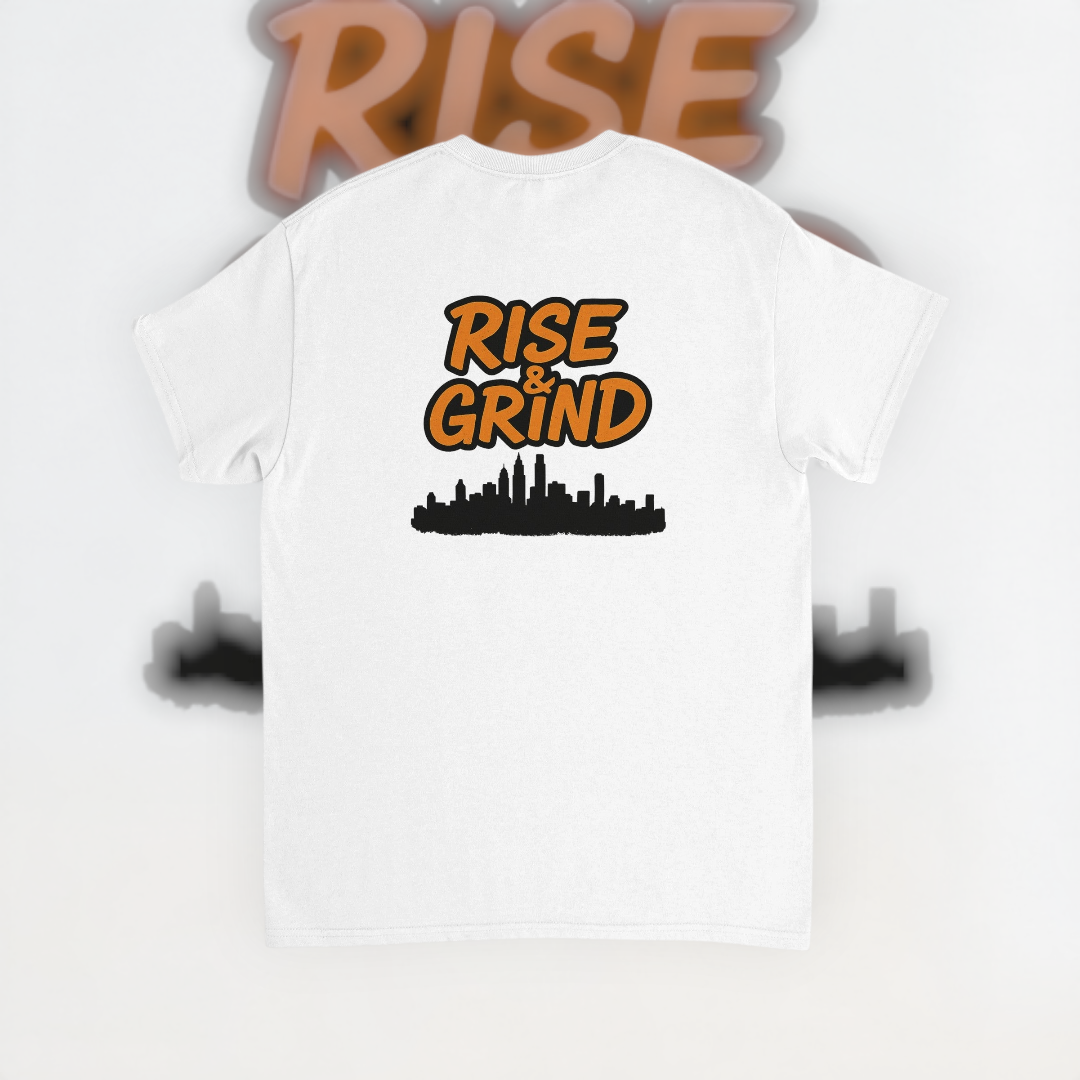 Rise and Grind Tee – Hustle Edition T-Shirt product image 4 – Defiant Ones Clothing