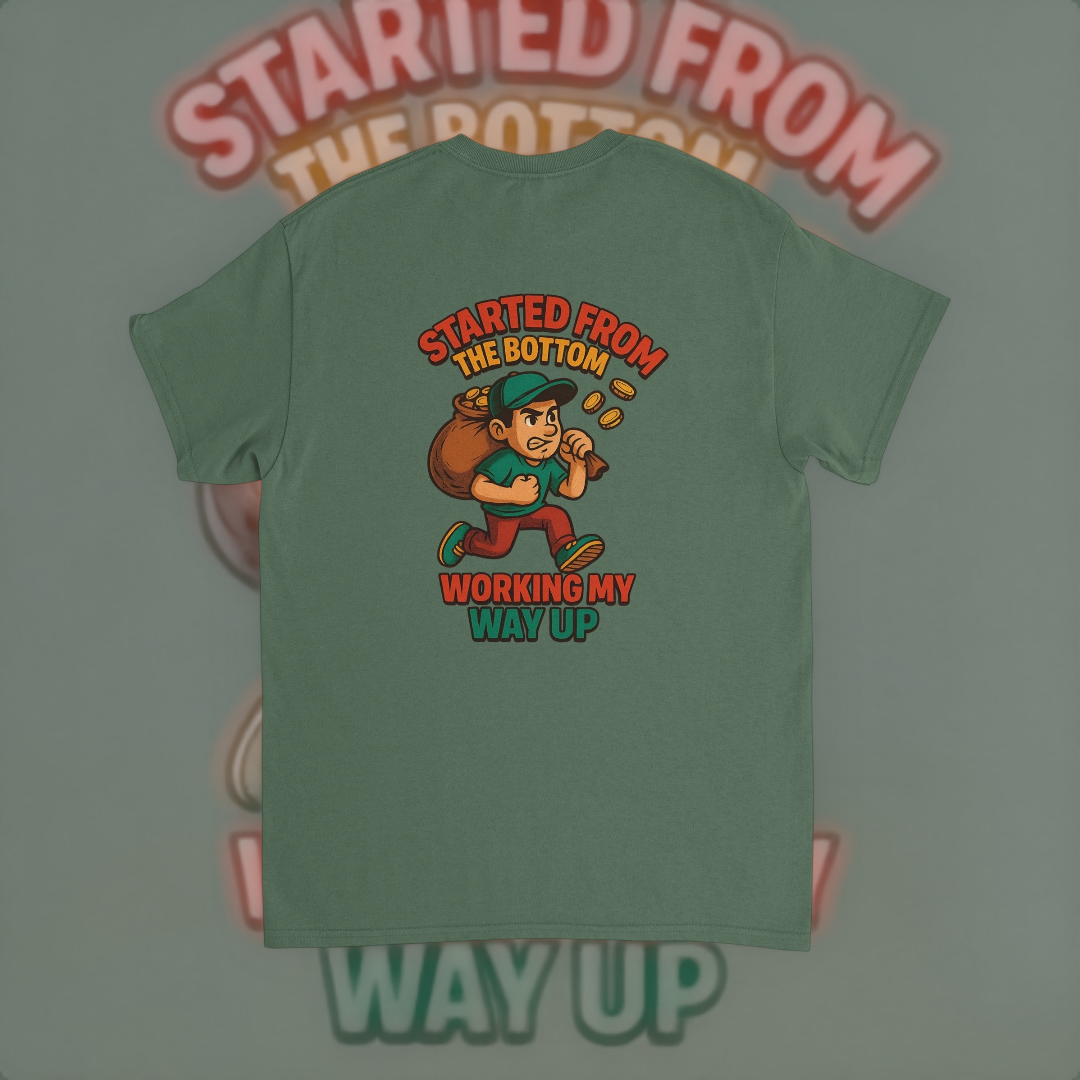 On My Way Up Tee – Rise Edition T-Shirt product image 5 – Defiant Ones Clothing
