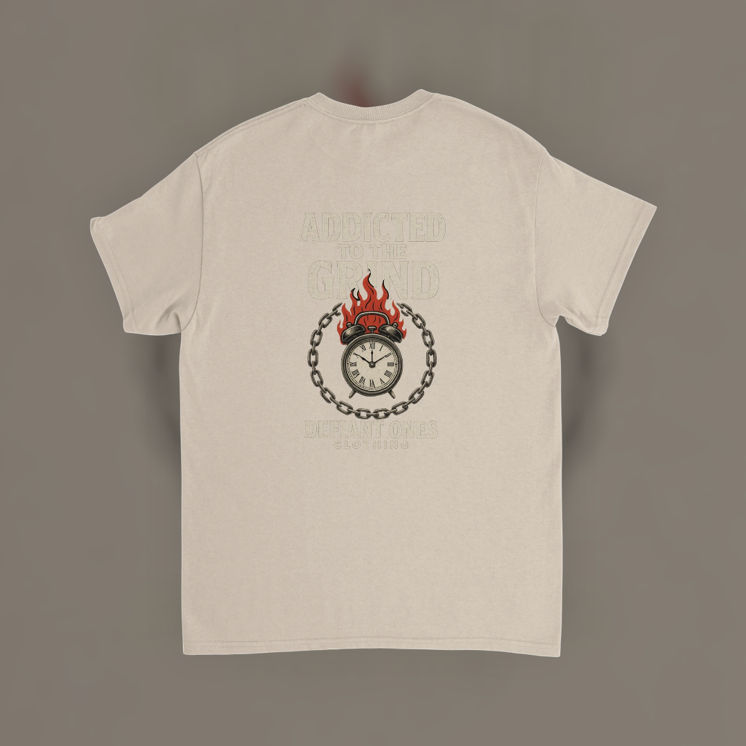 Addicted to the Grind Tee – Hustle Edition T-Shirt product image 5 – Defiant Ones Clothing